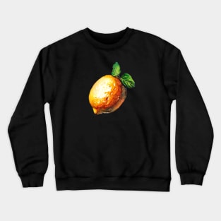 Watercolor lemon Crewneck Sweatshirt